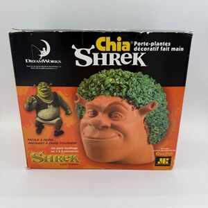 Chia Shrek Handmade Decorative Planter Pot 2006 Joseph Enterprises‎